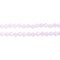 Crystal Lane DIY 2-Strand 7in Opaque Finish Glass Bicone Bead Strands